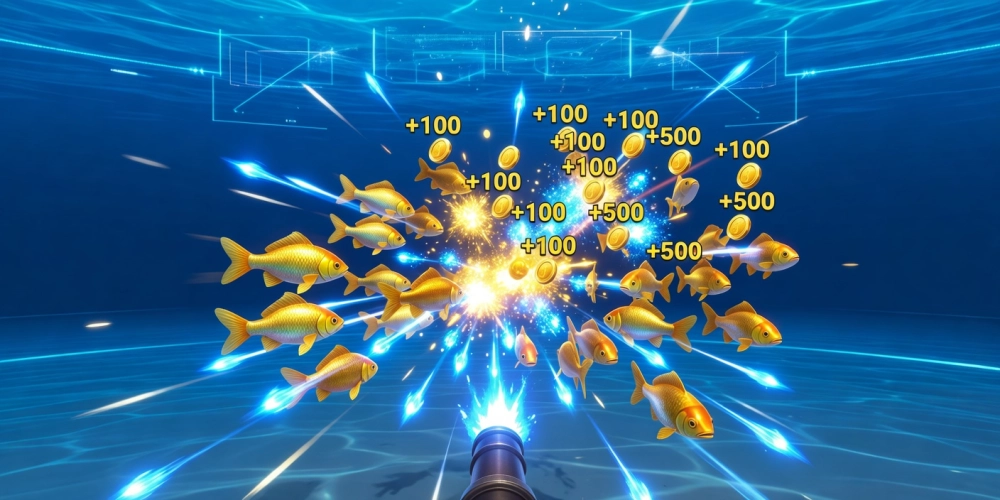 Hình ảnh gameplay bắn cá zui nh88 trên nền tảng Zui88 với tốc độ cao và phần thưởng lớn