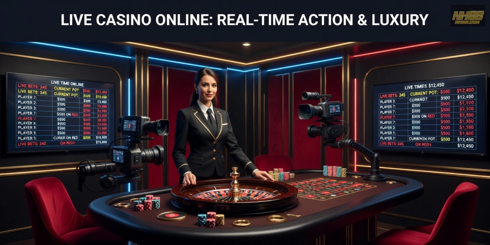Khái niệm live casino online nh88 với dealer thực tế và giao diện hiện đại
