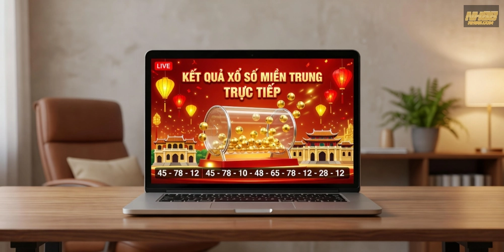Hình ảnh minh họa livestream kết quả xổ số miền trung nh88 trên nền tảng uy tín với đồ họa sống động.